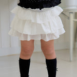 Scrunchie Tiered Skirt_2 COLORS