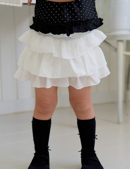 Scrunchie Tiered Skirt_2 COLORS