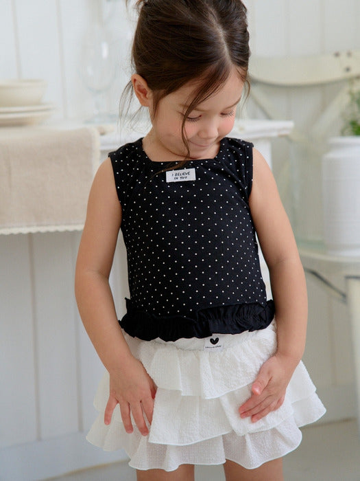 Scrunchie Tiered Skirt_2 COLORS