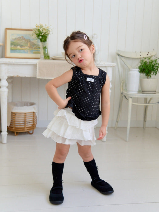 Scrunchie Tiered Skirt_2 COLORS