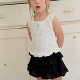 Scrunchie Tiered Skirt_2 COLORS