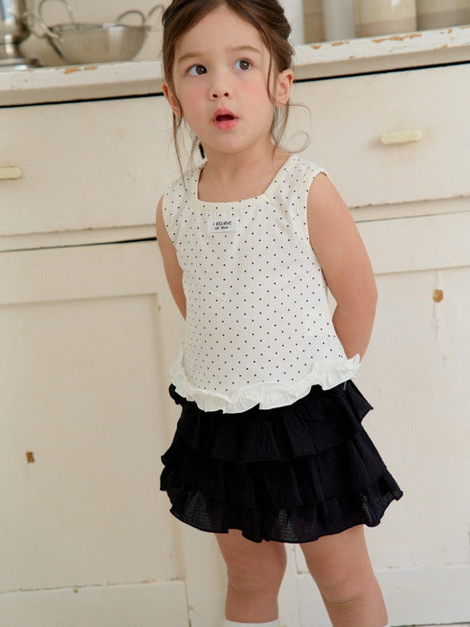 Scrunchie Tiered Skirt_2 COLORS