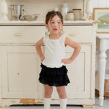 Scrunchie Tiered Skirt_2 COLORS
