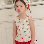 Berry Frill Sleeveless T-shirt_2 COLORS