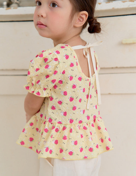 Fresh Strawberry Blouse_2 COLORS