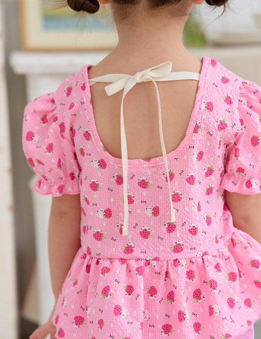 Fresh Strawberry Blouse_2 COLORS