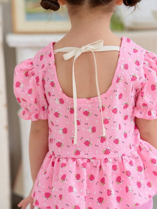 Fresh Strawberry Blouse_2 COLORS
