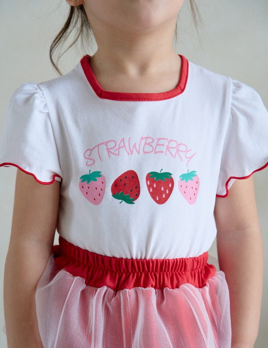 Strawberry T-shirt_3 COLORS