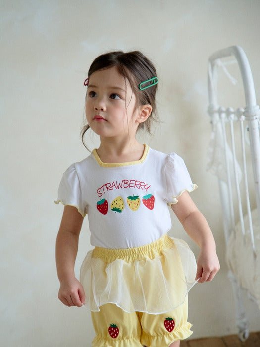 Strawberry T-shirt_3 COLORS