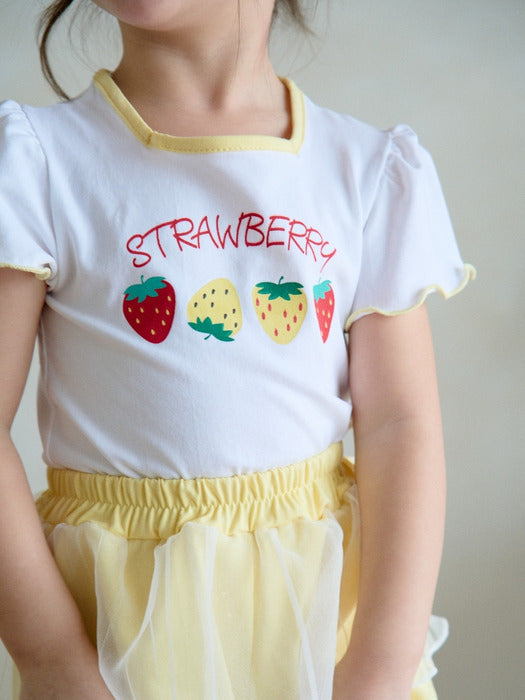 Strawberry T-shirt_3 COLORS