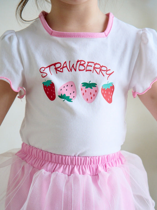 Strawberry T-shirt_3 COLORS