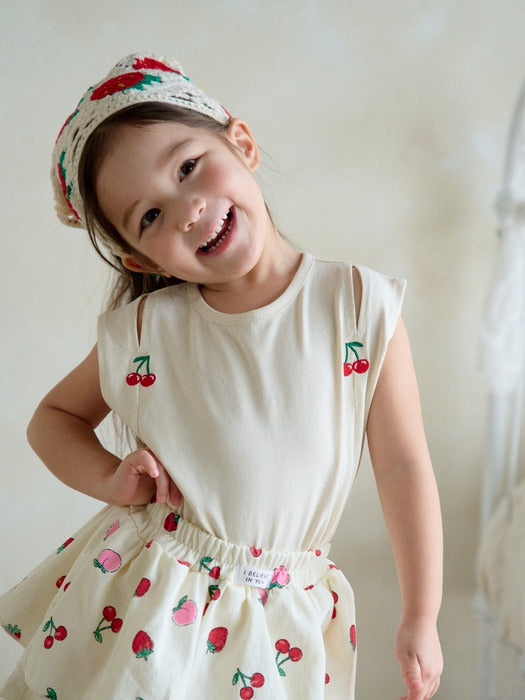 Cherry Slit T-shirt_2 COLORS