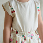 Cherry Slit T-shirt_2 COLORS