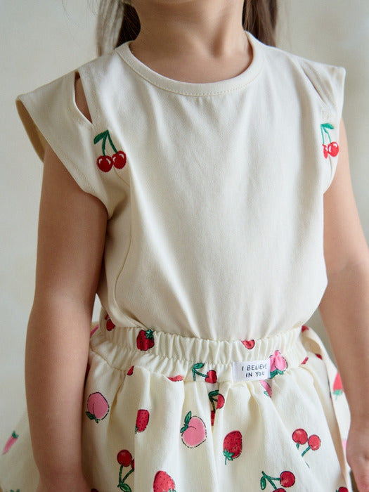 Cherry Slit T-shirt_2 COLORS