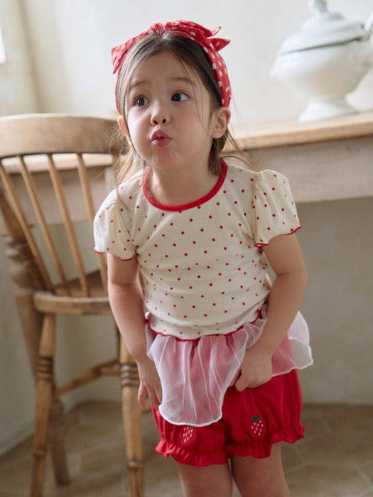 Candy Dot T-shirt_3COLORS