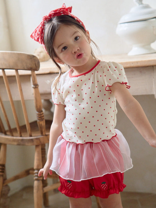 Candy Dot T-shirt_3COLORS