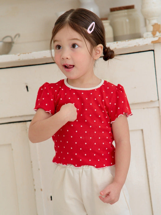 Candy Dot T-shirt_3COLORS