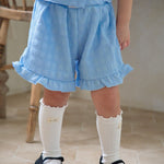 Frill Spandex Shorts_3 COLORS