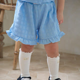 Frill Spandex Shorts_3 COLORS