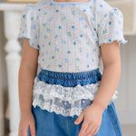 Flower Eyelet T-shirt_2 COLORS