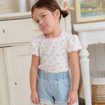 Flower Eyelet T-shirt_2 COLORS
