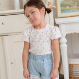 Flower Eyelet T-shirt_2 COLORS