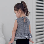 Strawberry Check Sleeveless Set_2 COLORS
