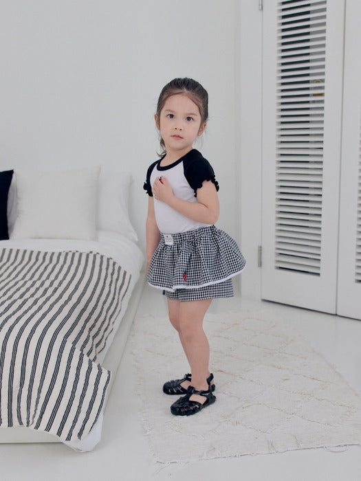Strawberry Plaid Shorts_3 COLORS