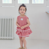 Strawberry Plaid Shorts_3 COLORS