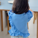 Heart Summer Frill T-shirt_3 COLORS