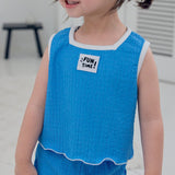 Embossed Sleeveless T-shirt_3 COLORS