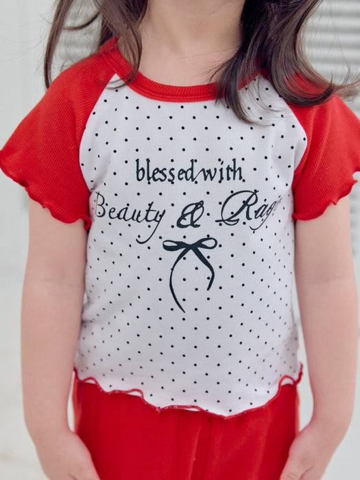 Beauty Dot T-shirt_2 COLORS