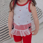 Heart Ballerina Sleeveless T-shirt_2 COLORS