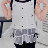 Heart Ballerina Sleeveless T-shirt_2 COLORS
