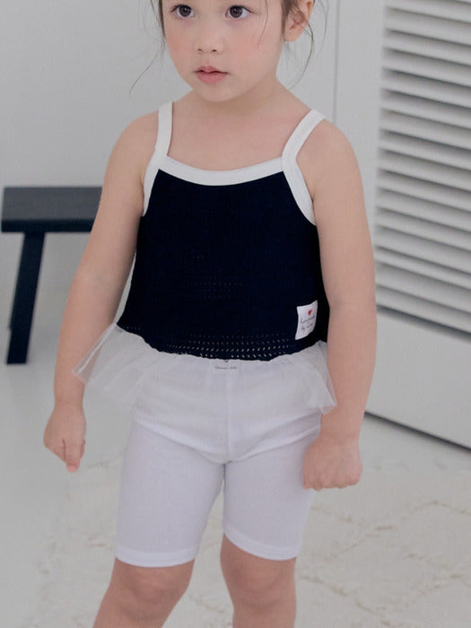Fluffy Sleeveless T-shirt_2 COLORS