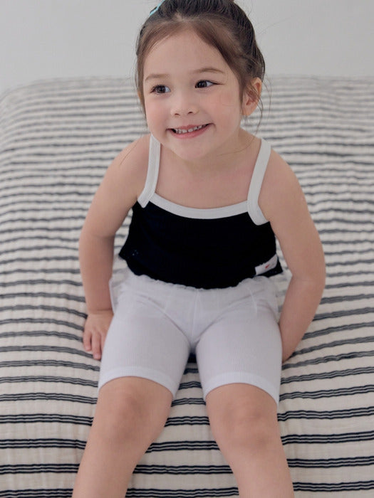 Fluffy Sleeveless T-shirt_2 COLORS