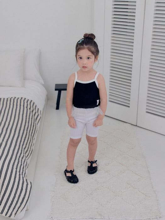 Fluffy Sleeveless T-shirt_2 COLORS