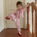 Ueo Strawberry Pleated Set S~JM Kids 26 Summer
