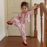 Ueo Strawberry Pleated Set S~JM Kids 26 Summer
