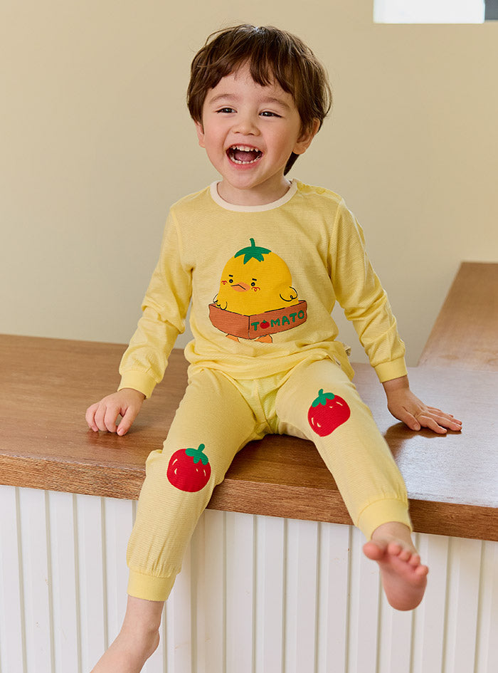 Tomato jacquard (24SS) indoor wear set