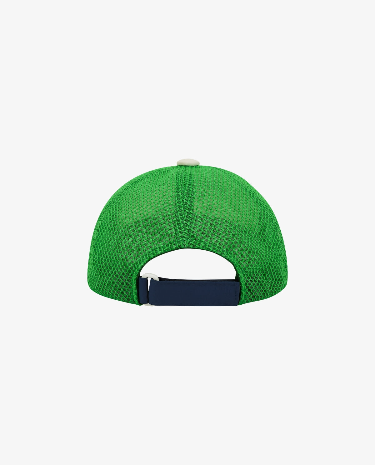 Green Mesh Color Block Cap