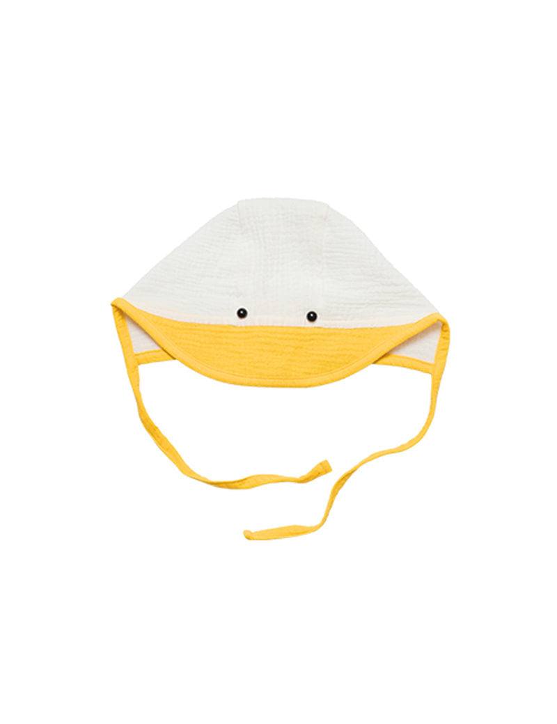 Melting Duck Hat_White
