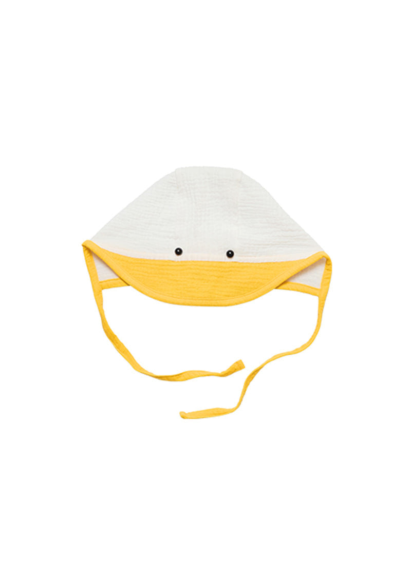 Melting Duck Hat_White