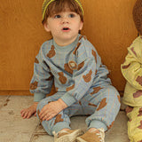 [Pimpollo] Gom Gom check upper and lower suit