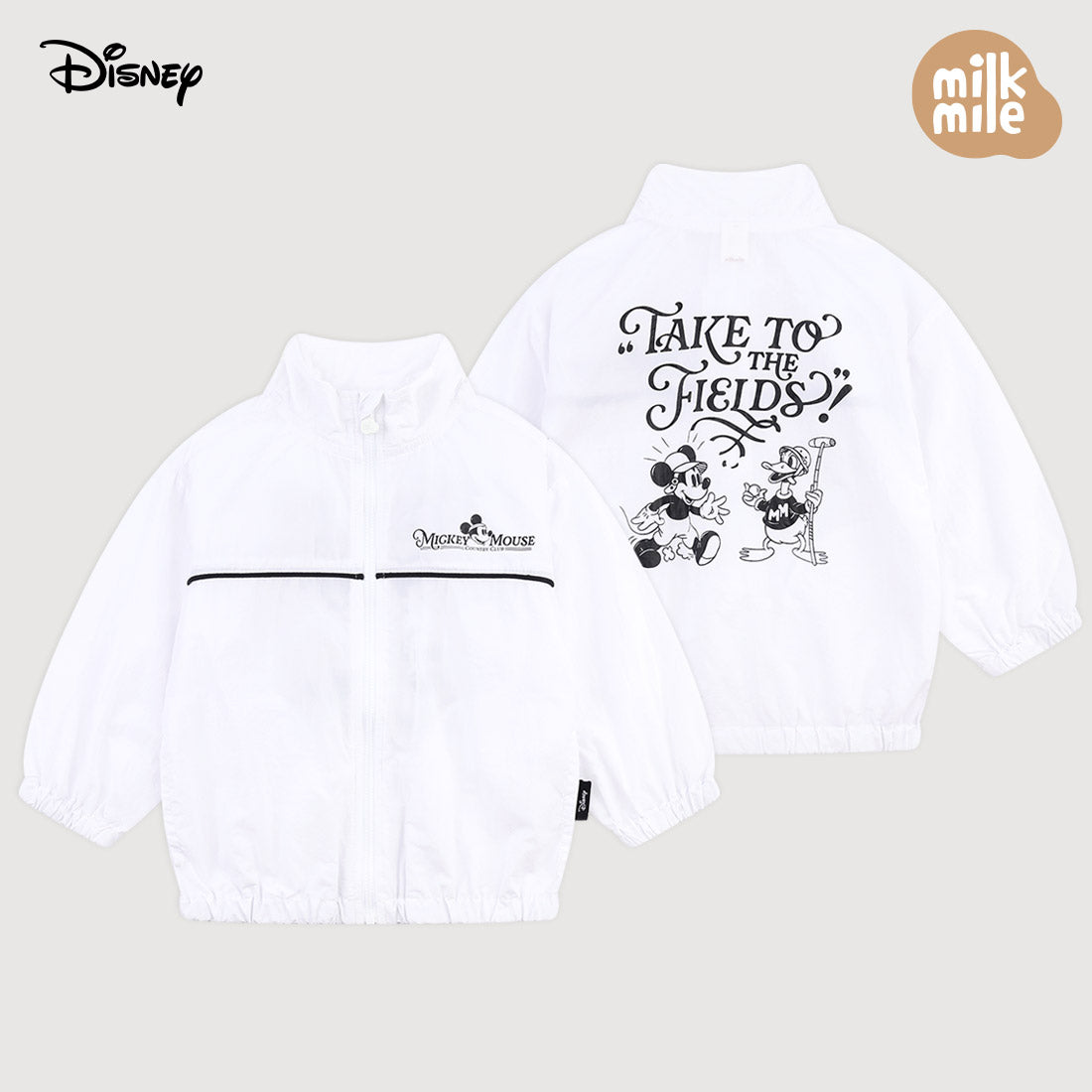 [Milk Mile] [Disney] Monofilm Windbreaker
