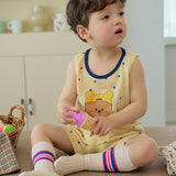 Swimming bear (25SS) Mesh Vest Set