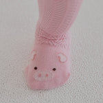 Piggy knee socks
