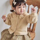 Pine cone Cardigan_Cream