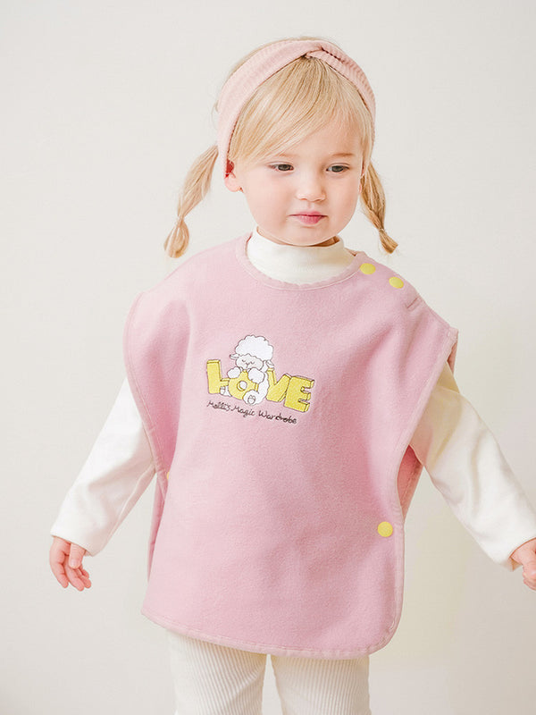 Love sheep cape sleep vest