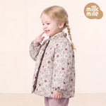 [Milk Mile] Rose de Flower Frill Jumper